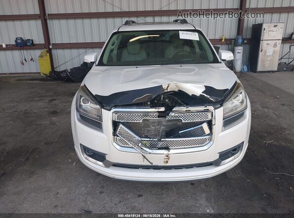 1GKKRTKD4GJ109635 2016 GMC ACADIA Белый Вид щитка приборов
