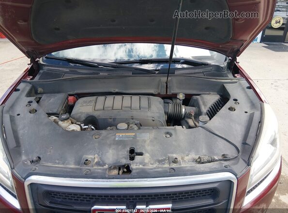 1GKKVPKD2GJ134472 2016 GMC ACADIA Maroon Rear view
