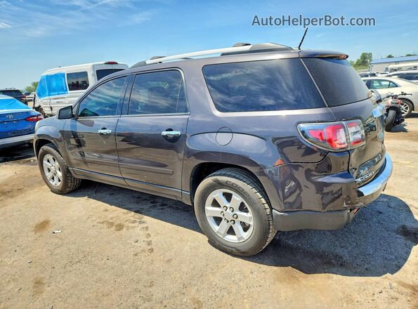 1GKKVPKD5GJ277089 2016 GMC ACADIA Black Trasero izquierdo