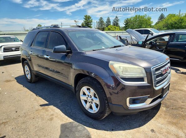 1GKKVPKD5GJ277089 2016 GMC ACADIA Black Delantero derecho