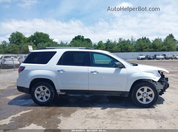 1GKKVPKD7GJ134841 2016 GMC ACADIA White 360 interior view