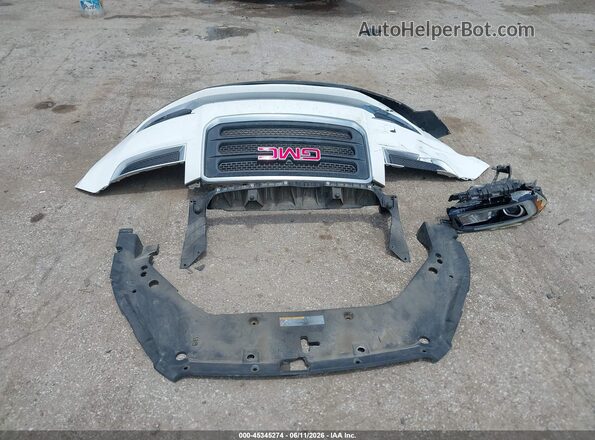1GKKVPKD7GJ134841 2016 GMC ACADIA White Instrument cluster view