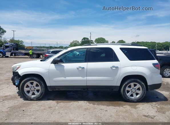 1GKKVPKD7GJ134841 2016 GMC ACADIA White 
