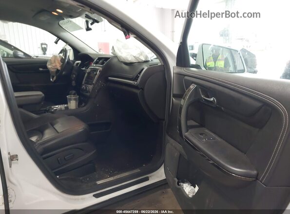 1GKKVRKD1GJ202806 2016 GMC ACADIA White Widok wnętrza z przodu