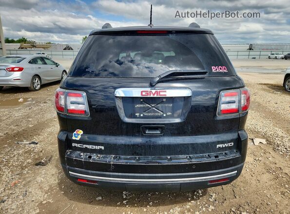 1GKKVRKD2GJ130739 2016 GMC ACADIA Black Вид ззаду