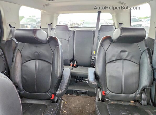 1GKKVRKD2GJ130739 2016 GMC ACADIA Black Вид задніх сидінь