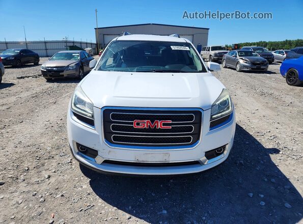 1GKKVRKD2GJ274582 2016 GMC ACADIA White წინა ხედი