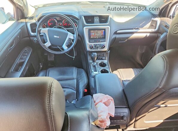 1GKKVRKD2GJ274582 2016 GMC ACADIA White წინა პანელის ხედი