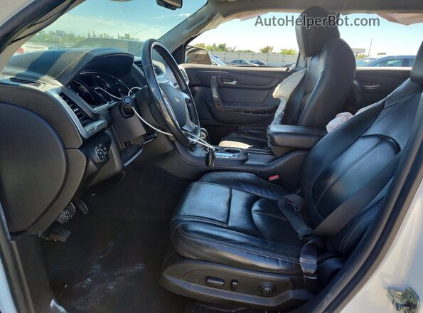 1GKKVRKD2GJ274582 2016 GMC ACADIA White წინა სალონის ხედი