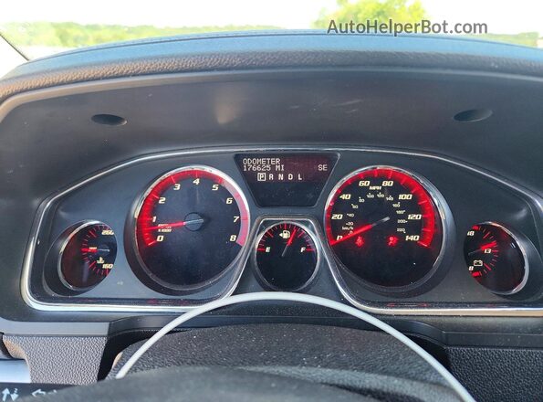 1GKKVRKD2GJ274582 2016 GMC ACADIA White ხელსაწყოთა პანელის ხედი