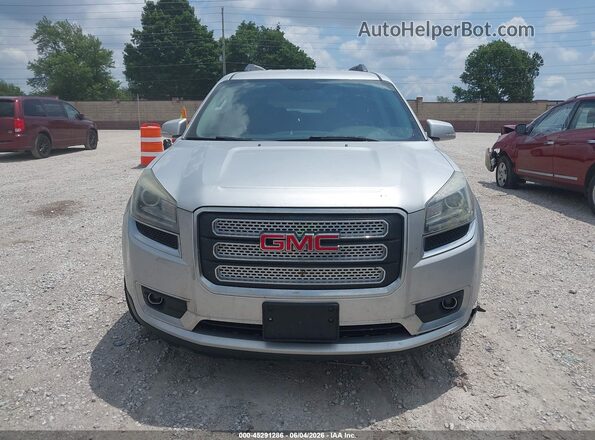 1GKKVRKD4GJ197066 2016 GMC ACADIA Silver Widok zestawu wskaźników