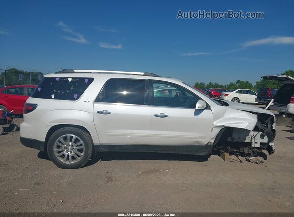 1GKKVRKD7GJ261911 2016 GMC ACADIA White Widok wnętrza z tyłu