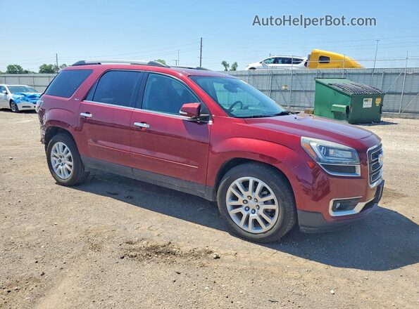 1GKKVRKD8GJ304233 2016 GMC ACADIA Maroon Przód prawy
