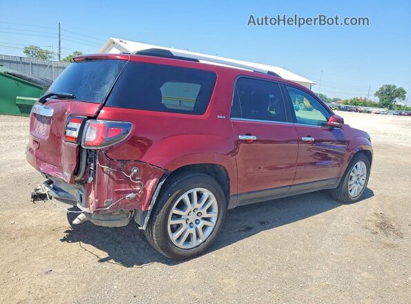 1GKKVRKD8GJ304233 2016 GMC ACADIA Maroon Tył prawy