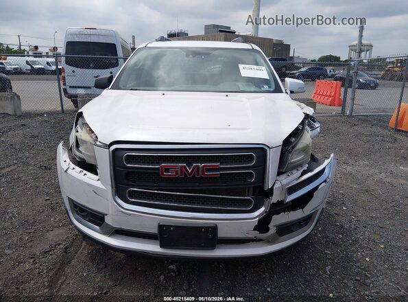 1GKKVRKDXGJ110271 2016 GMC ACADIA Белый Вид щитка приборов