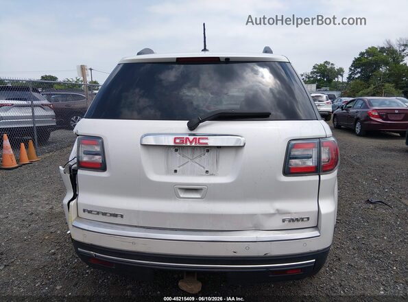 1GKKVRKDXGJ110271 2016 GMC ACADIA Белый 