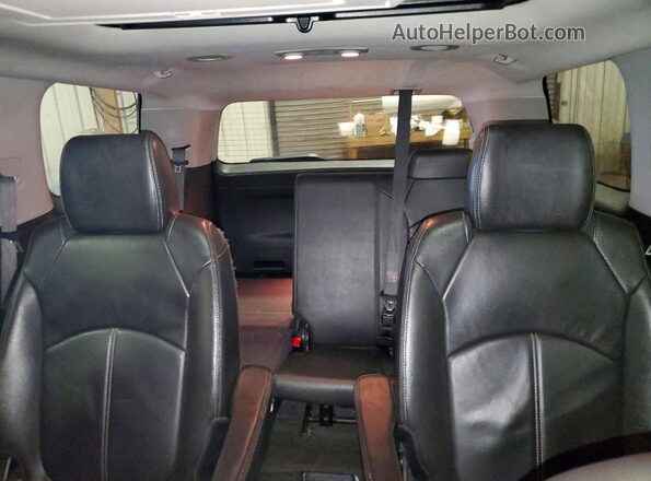 1GKKVRKDXGJ239840 2016 GMC ACADIA Black Rear seats view