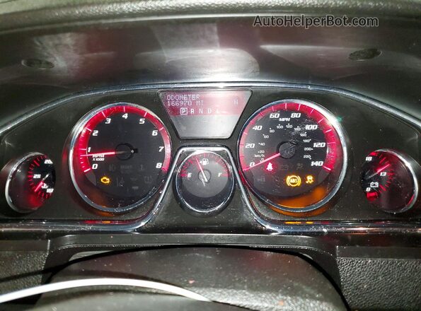 1GKKVRKDXGJ239840 2016 GMC ACADIA Black Instrument cluster view
