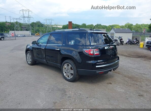 1GKKVSKD4HJ163556 2017 GMC ACADIA Черный Задняя левая четверть