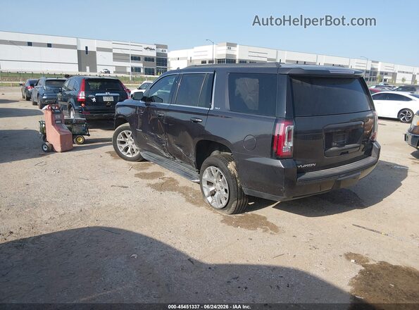 1GKS1BKC0HR384897 2017 GMC YUKON Black Задня ліва чверть