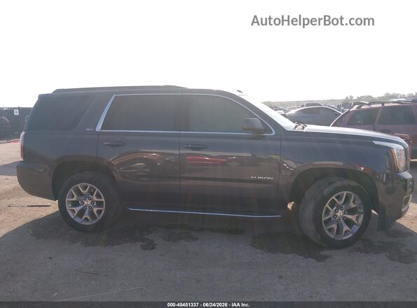 1GKS1BKC0HR384897 2017 GMC YUKON Black Вид щитка приладів