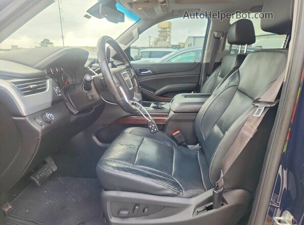 1GKS1BKC2HR187276 2017 GMC YUKON Зеленый Вид салона спереди