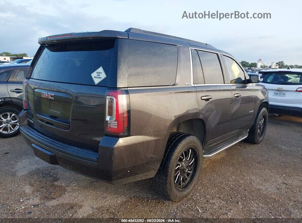 1GKS1BKC3GR465469 2016 GMC YUKON Черный Задняя правая четверть