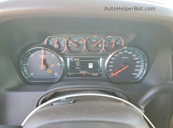 1GKS1BKC3LR160435 2020 GMC YUKON White Instrument cluster view