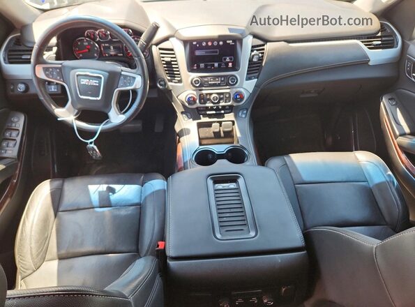 1GKS1BKC5GR447247 2016 GMC YUKON Черный Вид панели приборов