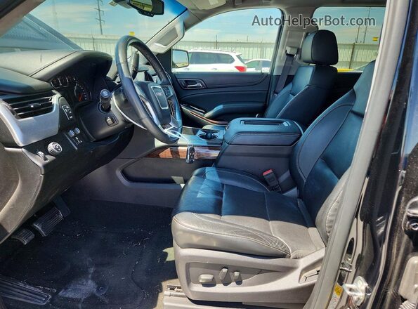 1GKS1BKC5GR447247 2016 GMC YUKON Черный Вид салона спереди