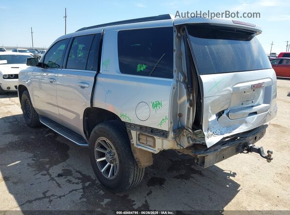 1GKS1BKC7HR134928 2017 GMC YUKON Серебряный Задняя левая четверть