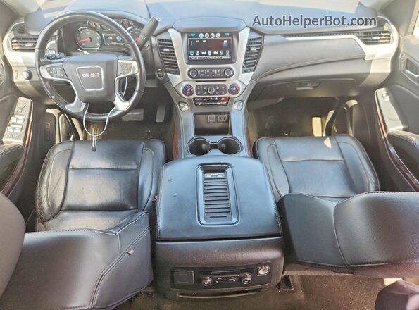 1GKS1BKC9HR114793 2017 GMC YUKON Silver Առջևի վահանակի տեսք