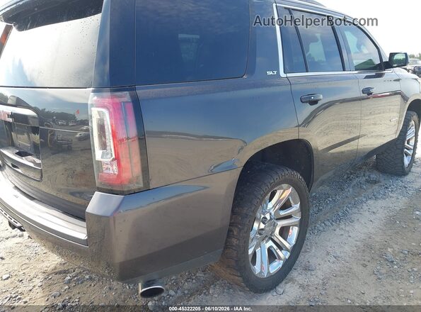 1GKS1BKCXJR253255 2018 GMC YUKON Gray Front view