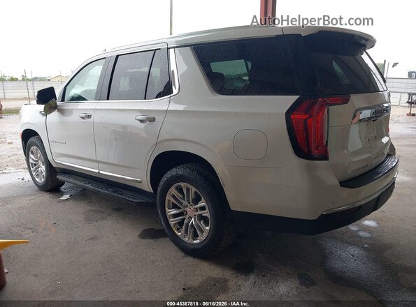 1GKS1BKD2MR184591 2021 GMC YUKON White Հետևի ձախ