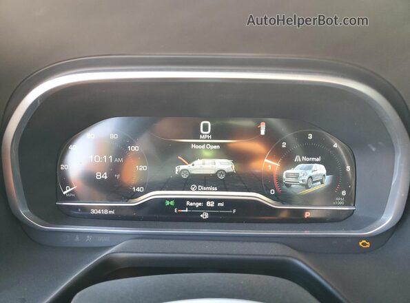 1GKS1BKD3PR395030 2023 GMC YUKON Black Instrument cluster view