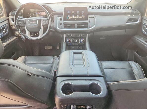 1GKS1BKD7MR252142 2021 GMC YUKON Gray Вид панелі приладів