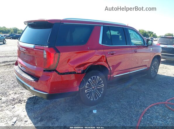 1GKS1BRD5SR372184 2025 GMC YUKON Красный Задняя правая четверть
