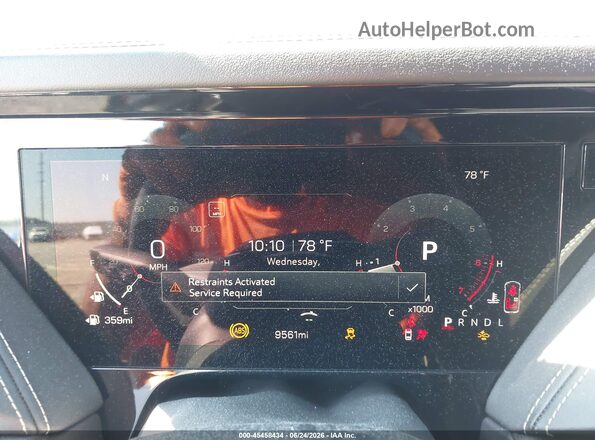 1GKS1BRD5SR372184 2025 GMC YUKON Красный Вид задних сидений
