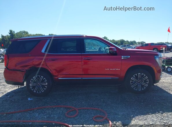 1GKS1BRD5SR372184 2025 GMC YUKON Красный Вид задней части салона