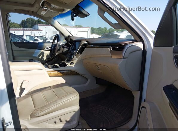 1GKS1CKJ7GR349146 2016 GMC YUKON White Widok wnętrza z przodu