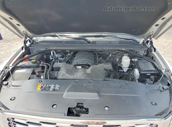 1GKS1CKJ8LR103250 2020 GMC YUKON Silver ძრავის განყოფილების ხედი