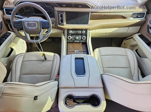 1GKS1DKL8MR382000 2021 GMC YUKON White Առջևի վահանակի տեսք