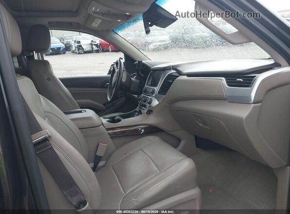 1GKS1GKC4JR140706 2018 GMC YUKON Серый Вид салона спереди