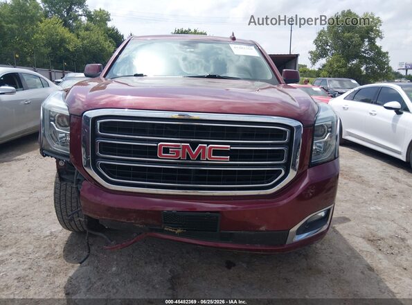 1GKS1GKC4KR341734 2019 GMC YUKON Burgundy Rear interior view