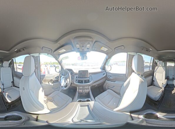 1GKS1GKT6PR509235 2023 GMC YUKON White Vista interior de 360 grados