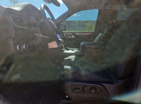 1GKS2AKD4PR390443 2023 GMC YUKON Черный Вид салона спереди