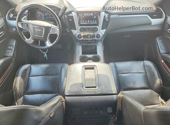 1GKS2BKC0JR400129 2018 GMC YUKON Black Dashboard view