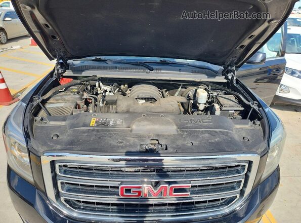 1GKS2BKC0JR400129 2018 GMC YUKON Black Engine compartment view
