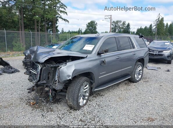 1GKS2BKC1JR234722 2018 GMC YUKON Gray Vista tres cuartos delantera izquierda