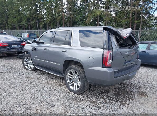 1GKS2BKC1JR234722 2018 GMC YUKON Gray Trasero izquierdo